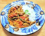 豚こま肉とトマトと茶マッシュのカレー作り方8写真
