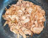 簡単♪ 焼豚のタレで作る甘辛豚肉炒め作り方3写真