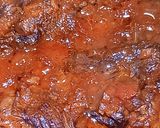 牛スジ肉のワイン煮込み作り方11写真