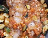 ワインに合う♪夏野菜ソースのポークソテー作り方8写真