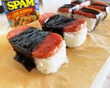むすびメーカーでスパムおにぎり作り方10写真