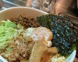 辛肉味噌の油そば作り方4写真