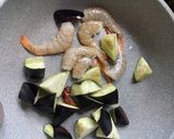 海老と茄子のスパイシーパン粉炒め作り方2写真