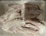 鶏手羽中の甘辛唐揚げと塩胡椒唐揚げ作り方2写真