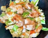 キャベツとにんじんの味噌炒め作り方4写真