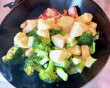 ブロッコリーとじゃがいものマヨ炒め作り方5写真