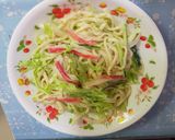 チャッチャッと簡単サラダうどん!!作り方2写真