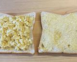 玉子焼きと卵マヨ♪Wたまごサンドイッチ作り方7写真
