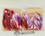 低温調理で基本茹で豚すね肉 仕込み冷凍作り方3写真