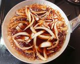 贅沢エビフライを卵でとじる絶品鎌倉丼作り方5写真