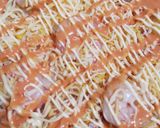 簡単♪海老マヨコーンピザ＊ピザハット風作り方7写真