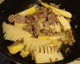 コリコリ美味しい！ピリ辛タケノコ麻婆作り方3写真