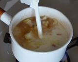 朝食に美味しい!ミルクかき卵スープ作り方4写真