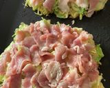 簡単！小麦粉で基本のキャベツお好み焼き作り方6写真