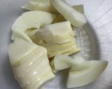 旬のたけのこカブ使用③麻婆たけのこ作り方1写真