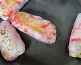 紅生姜はんぺん生春巻き焼き作り方5写真