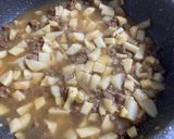 旬のたけのこカブ使用③麻婆たけのこ作り方8写真