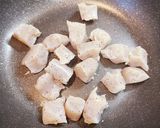 コンニャクと野菜のヘルシー簡単ポン酢炒め作り方4写真