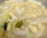 大根のつまと油揚げの味噌汁^^作り方6写真