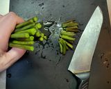 失敗しない！わらびのアク抜き（重曹）作り方3写真
