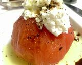 夏！フローズントマトとチーズの前菜作り方7写真