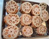 レンコンの鶏はさみ焼き作り方5写真