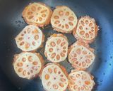 レンコンの鶏はさみ焼き作り方6写真