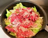 豚こまとキャベツの旨煮♩作り方2写真