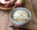 簡単♪新生姜と油揚げの炊き込みごはん作り方4写真