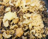 天つゆ丼●揚げ玉/天かす活用節約レシピ作り方1写真