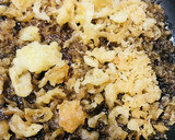 天つゆ丼●揚げ玉/天かす活用節約レシピ作り方1写真