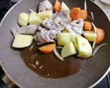 豚肉じゃが作り方3写真