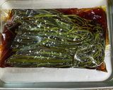 麺つゆで簡単、わらびの一本漬け作り方4写真