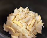 ホットクックで簡単！鶏と筍の煮物作り方1写真