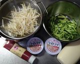 もやしときゅうりの梅マヨツナサラダ作り方1写真
