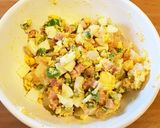 エビとアボカドのチーズトースト作り方5写真