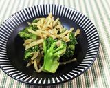 辛味が旨い！ブロッコリーの生姜炒め作り方6写真