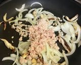 ツナ缶と椎茸の和風パスタ作り方5写真