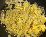 ツナ缶と椎茸の和風パスタ作り方7写真