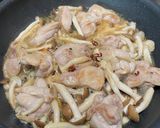包丁不要☆鶏とキノコのパスタ作り方8写真