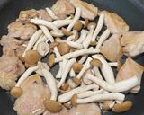 包丁不要☆鶏とキノコのパスタ作り方7写真