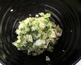 簡単餃子(キャンプ飯)メスティン作り方2写真