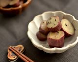 細い芋で！【さつまいもの甘煮】作り方5写真