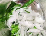 絹さやと新タマネギのおかか醤油作り方5写真