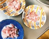 簡単キムチきな粉味豚こま大根青椒肉絲風作り方2写真