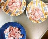 簡単キムチきな粉味豚こま大根青椒肉絲風作り方3写真