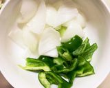 簡単キムチきな粉味豚こま大根青椒肉絲風作り方5写真