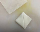 ワンタンの皮でパリパリ兜♡作り方4写真