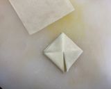ワンタンの皮でパリパリ兜♡作り方5写真
