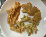 ワンタンの皮でパリパリ兜♡作り方11写真